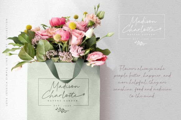 Love Jessica Font PNG with transparent background - Preview 2