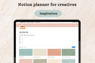 Notion Planner for Creatives, Cat Themed Graphic by Petit Creation Lab ...