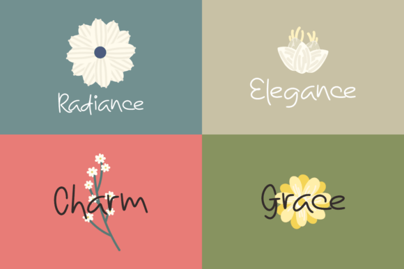 Quabble Glop Font PNG with transparent background - Preview 3