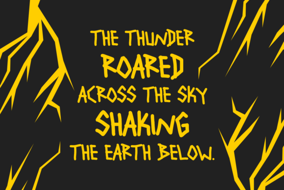 Rebel Blaze Font PNG with transparent background - Preview 2