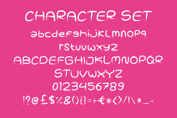 Rounded Arrow Font font preview - 4