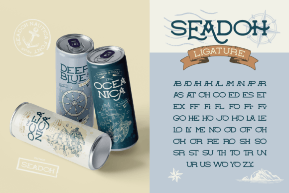 Seadoh Font PNG with transparent background - Preview 5