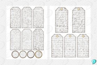 Writing Overlay Tag Ephemera Template Graphic by Emily Designs ...