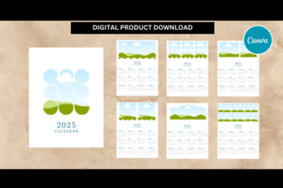 2025 Calendar Photo Editable Graphic by FolieDesign · Creative Fabrica