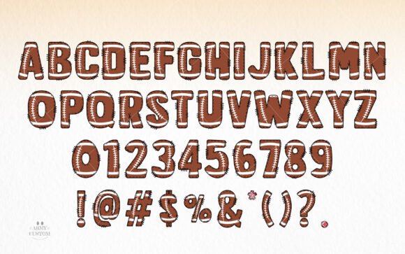 American Football Bundle Font - Preview 3