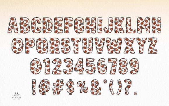 American Football Font - Preview 2