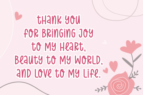 Awesome Romantic Font - Preview 2