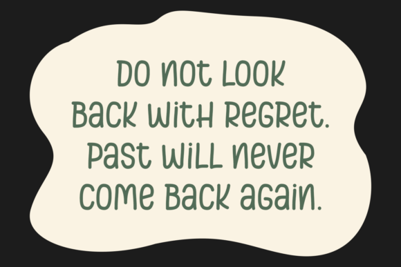 Blank Dream Font PNG with transparent background - Preview 1