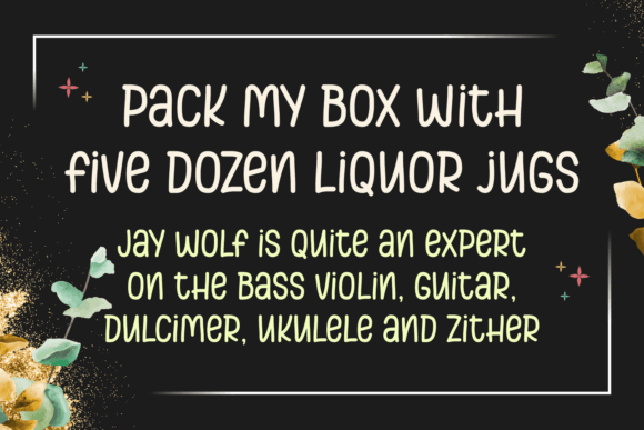 Blank Dream Font PNG with transparent background - Preview 2