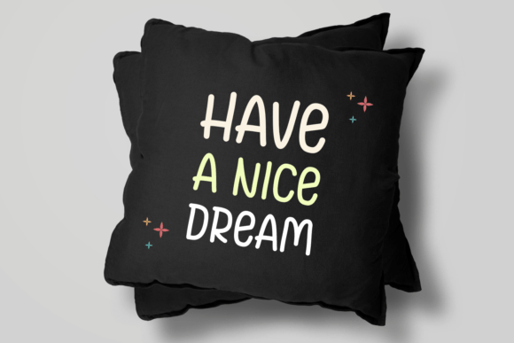 Blank Dream Font PNG with transparent background - Preview 4