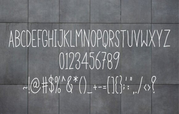 Casual Walk Font - Preview 1