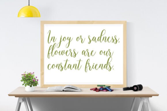 Dainty Blossoms Font - Preview 1