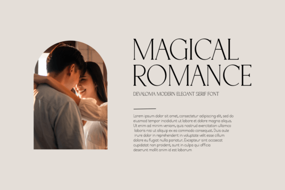 Devaloma Font - Preview 1