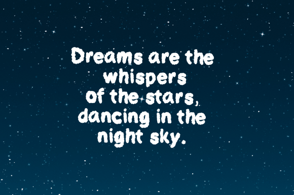 Dreamsical Nolia Font font preview - 2