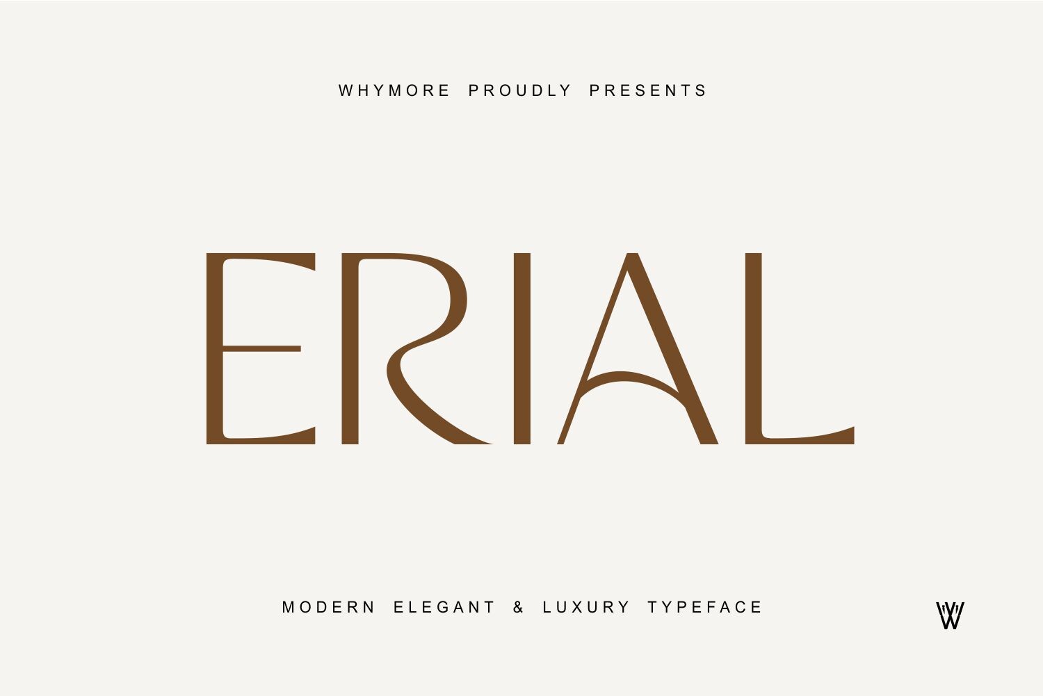 Erial font preview
