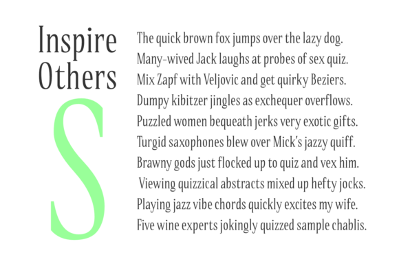 Gigate Font - Preview 2