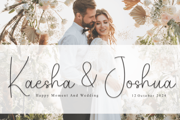 Gloves Signature Font - Preview 1