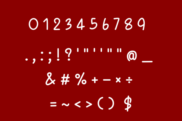 Gnome Chrismas Font - Preview 3