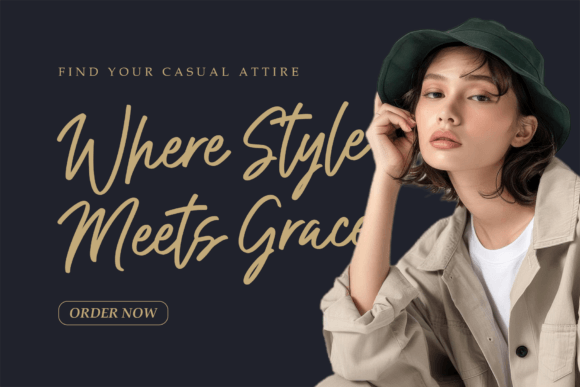 Golden Hills Font font preview - 5