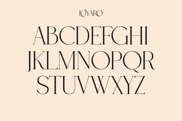 Loyero Font PNG with transparent background - Preview 1