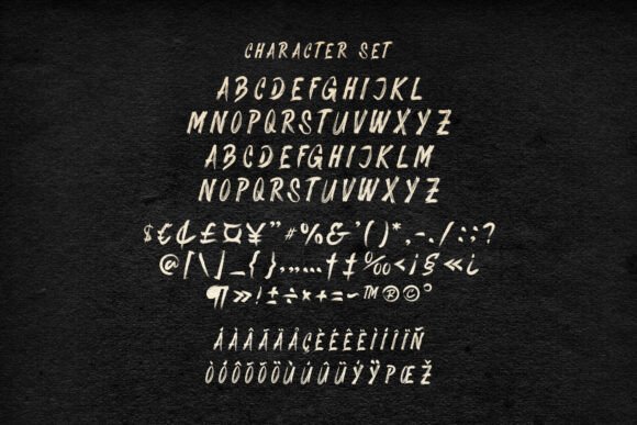 Magos Ridbuc Font PNG with transparent background - Preview 6