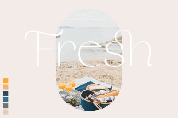 Murina Display Font font preview - 4