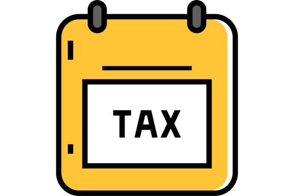 Tax Note. Taxation, Finance, Fiscal Poli Graphic Illustrations By pch.vector