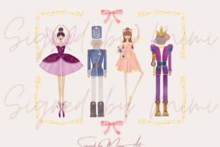 Watercolor Nutcracker Clipart Graphic by Signed by Mimi · Creative Fabrica