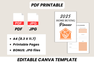 2025 Home Buying Planner Canva Template Graphic by DIGITAL PRINT BOX ...