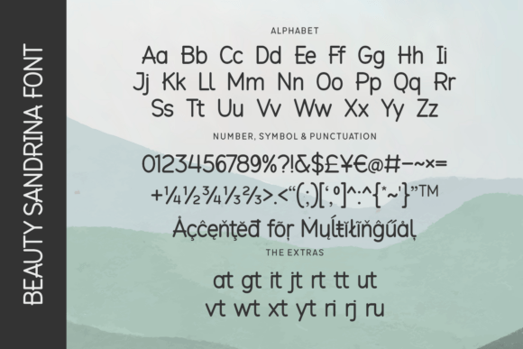 Beauty Sandrina Font - Preview 2