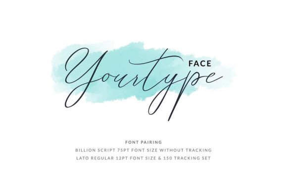 Billion Font - Preview 1