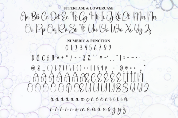 Bubly Font - Preview 6