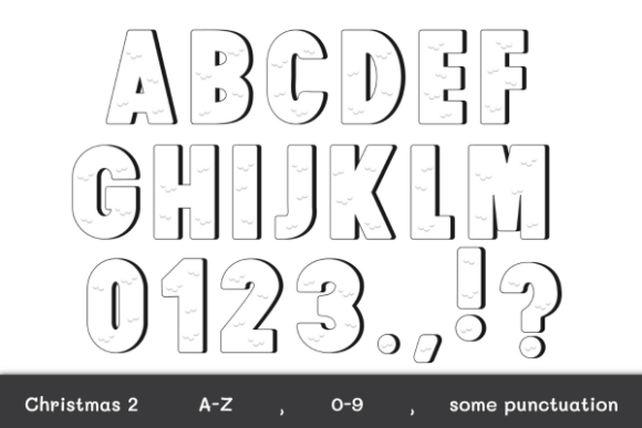 Christmas Font - Preview 3