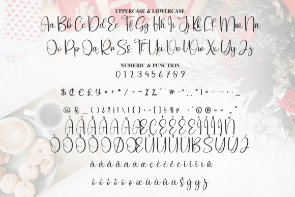 Christmas Weekday Font - Preview 6