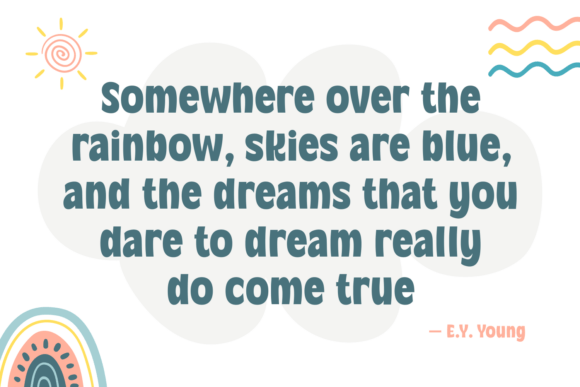 Dreaming Rainbow Font - Preview 5
