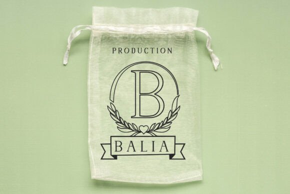 Flower Monogram Font - Preview 2