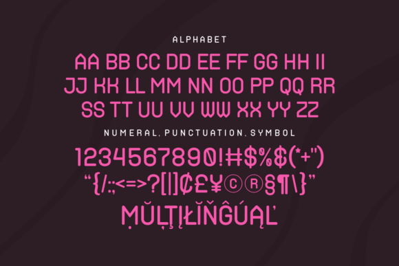 Gemash Font - Preview 1