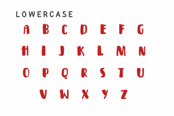 Heart Footprints Font - Preview 2