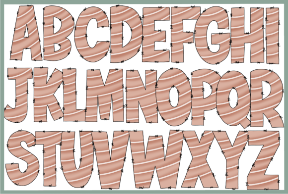 Holly Cute Font PNG with transparent background - Preview 3