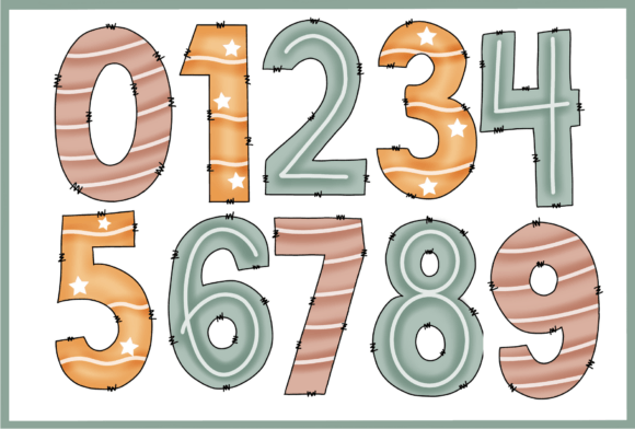 Holly Cute Font PNG with transparent background - Preview 4