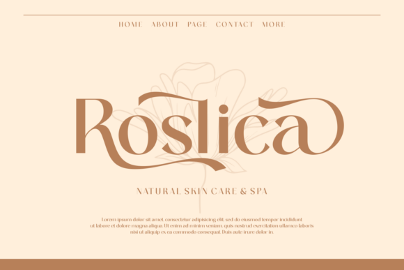 Kathine Font PNG with transparent background - Preview 2