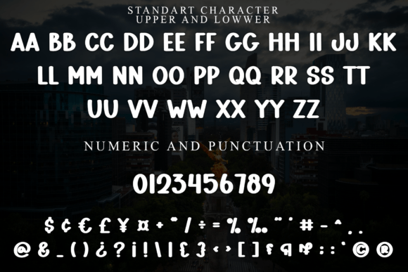 Little Squad Font font preview - 4