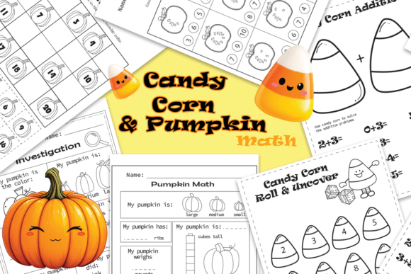Pumpkin and Candy Corn Math Activities