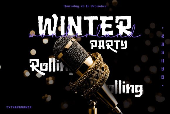 Qrog Win Font PNG with transparent background - Preview 2