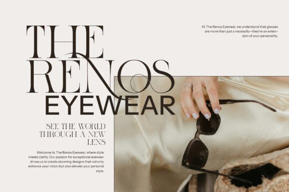 Ranesa Renos Font PNG with transparent background - Preview 3
