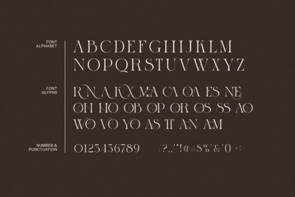 Ranesa Renos Font PNG with transparent background - Preview 6