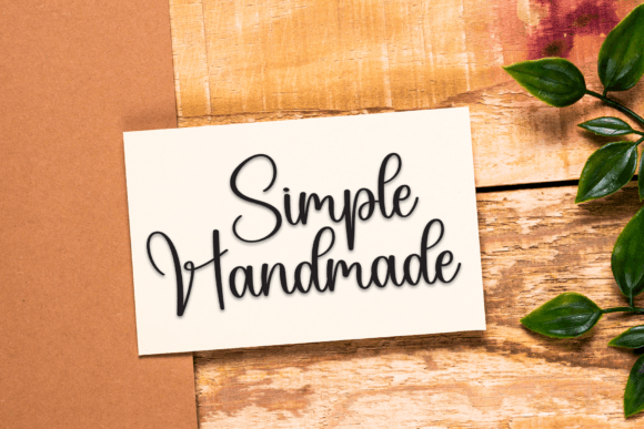 Santa Romance Font PNG with transparent background - Preview 3