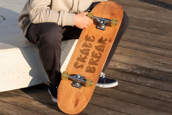 Skateboard Wheels Font PNG with transparent background - Preview 1