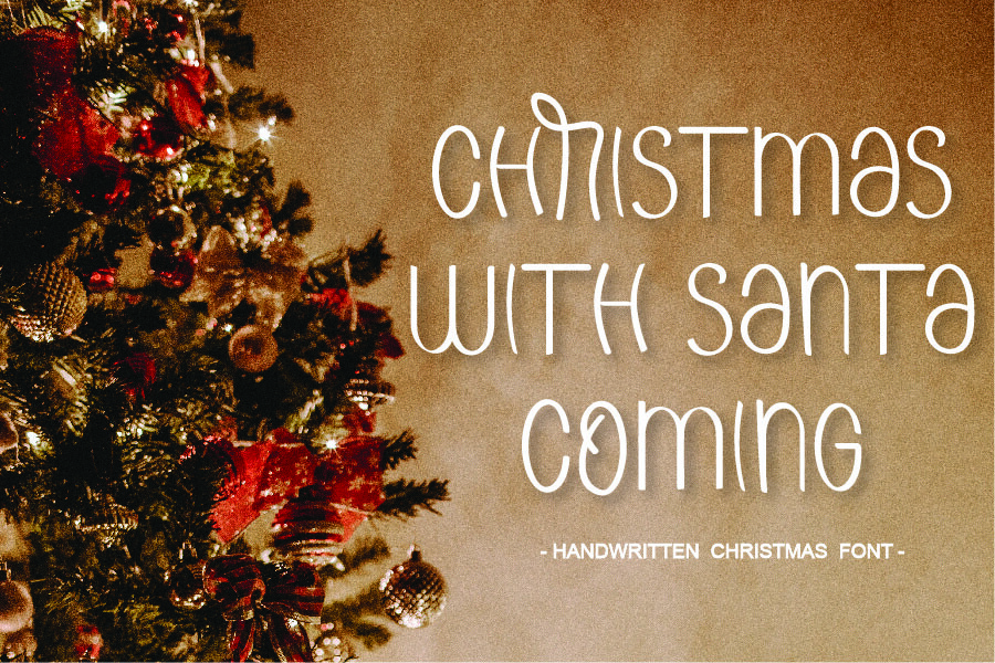 Twinkle Christmas Font - photo 5