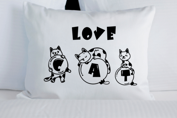 Cat Ornaments Font - Preview 3